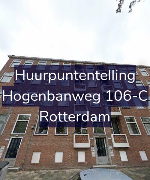 Foto gevel Huurpuntentelling voor Hogenbanweg 106-C, Rotterdam