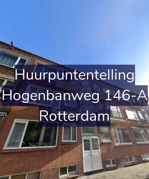 Foto gevel Huurpuntentelling voor Hogenbanweg 146-A, Rotterdam