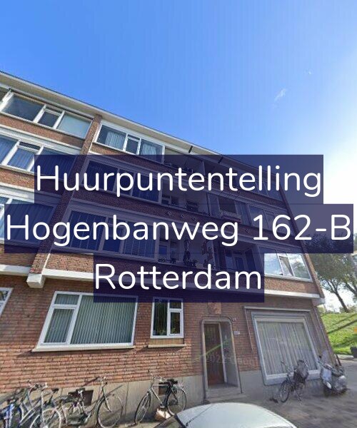 Foto gevel Huurpuntentelling voor Hogenbanweg 162-B, Rotterdam