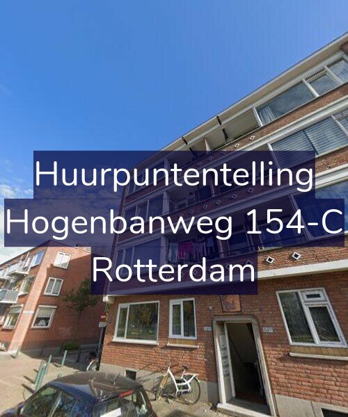 Foto gevel Huurpuntentelling voor Hogenbanweg 154-C, Rotterdam