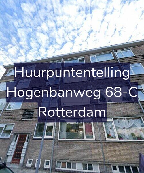 Foto gevel Huurpuntentelling voor Hogenbanweg 68-C, Rotterdam