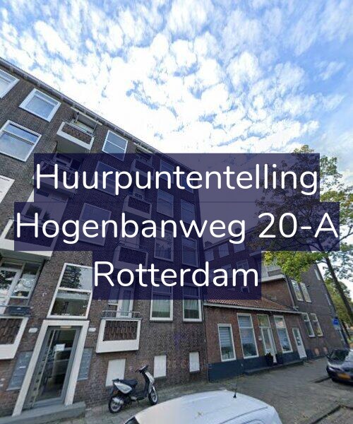 Foto gevel Huurpuntentelling voor Hogenbanweg 20-A, Rotterdam
