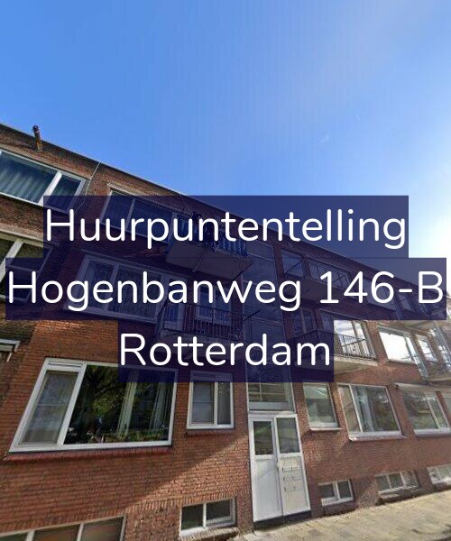 Foto gevel Huurpuntentelling voor Hogenbanweg 146-B, Rotterdam