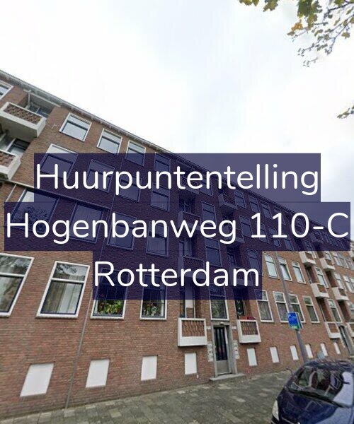 Foto gevel Huurpuntentelling voor Hogenbanweg 110-C, Rotterdam