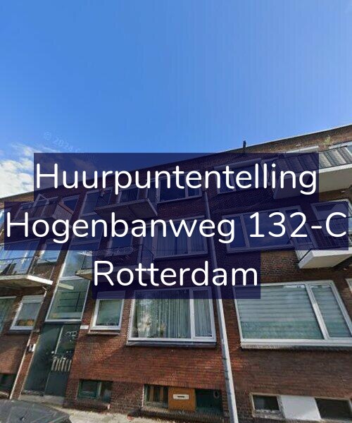 Foto gevel Huurpuntentelling voor Hogenbanweg 132-C, Rotterdam