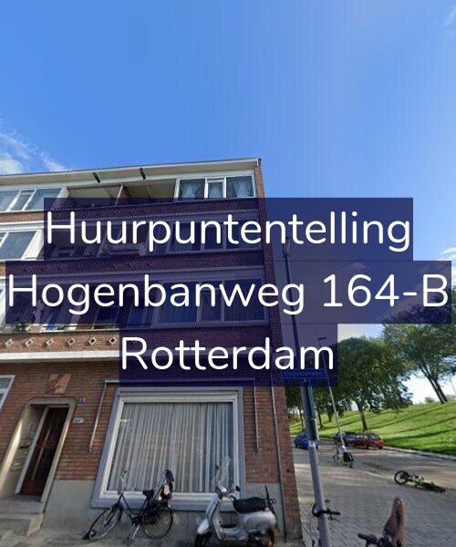 Foto gevel Huurpuntentelling voor Hogenbanweg 164-B, Rotterdam