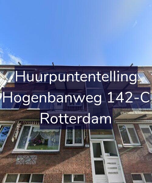 Foto gevel Huurpuntentelling voor Hogenbanweg 142-C, Rotterdam