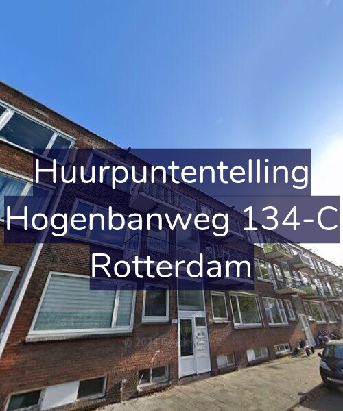 Foto gevel Huurpuntentelling voor Hogenbanweg 134-C, Rotterdam