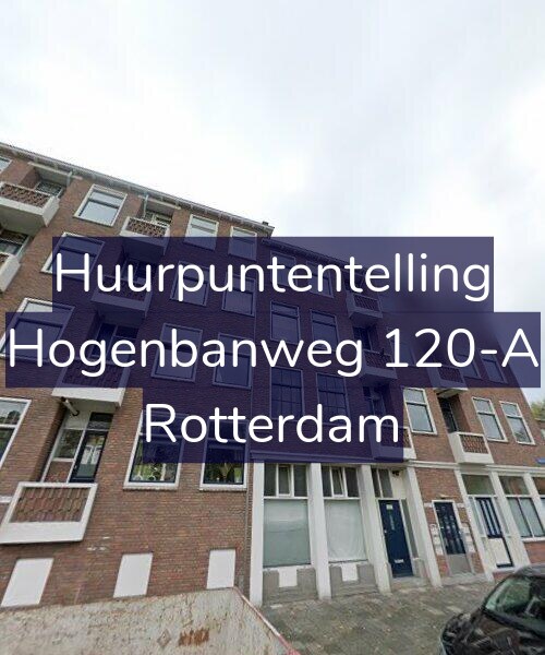 Foto gevel Huurpuntentelling voor Hogenbanweg 120-A, Rotterdam