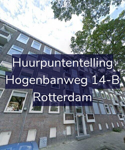 Foto gevel Huurpuntentelling voor Hogenbanweg 14-B, Rotterdam