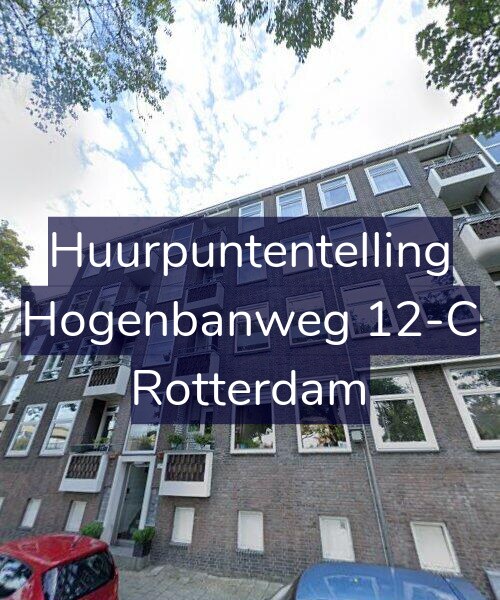 Foto gevel Huurpuntentelling voor Hogenbanweg 12-C, Rotterdam