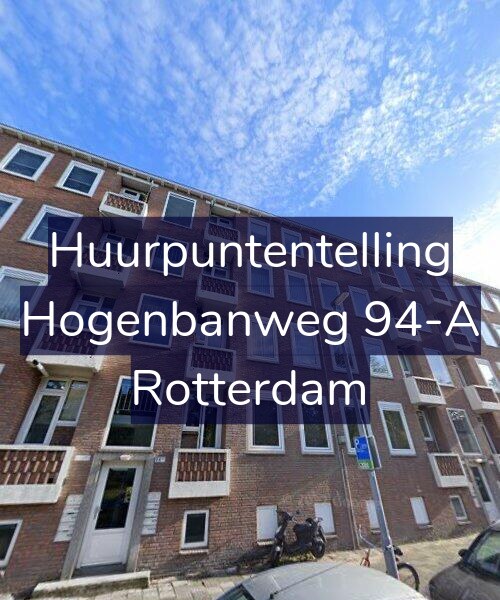 Foto gevel Huurpuntentelling voor Hogenbanweg 94-A, Rotterdam