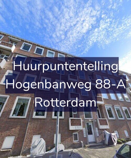 Foto gevel Huurpuntentelling voor Hogenbanweg 88-A, Rotterdam