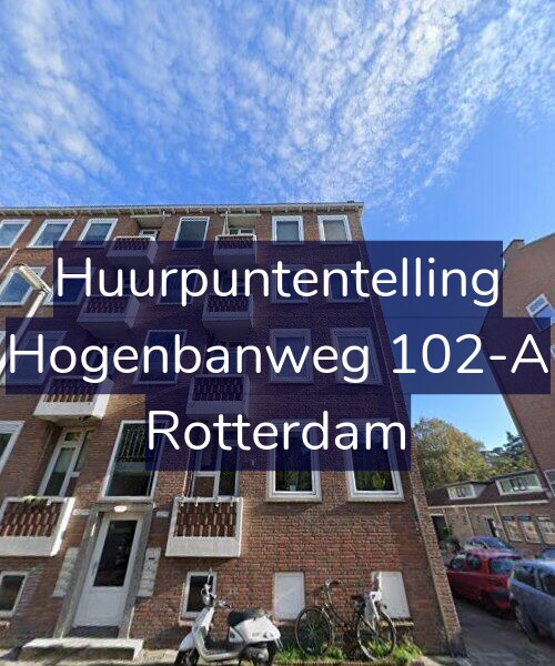 Foto gevel Huurpuntentelling voor Hogenbanweg 102-A, Rotterdam