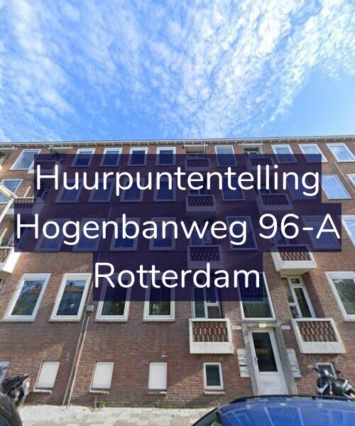 Foto gevel Huurpuntentelling voor Hogenbanweg 96-A, Rotterdam