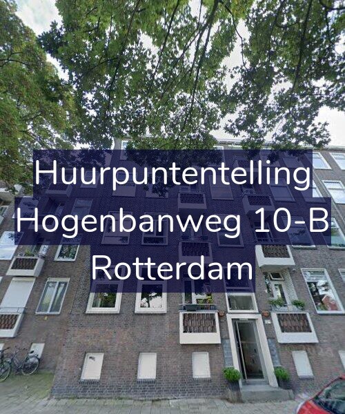 Foto gevel Huurpuntentelling voor Hogenbanweg 10-B, Rotterdam