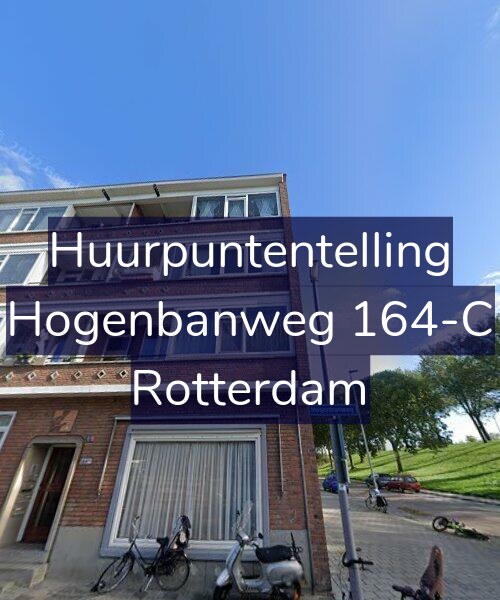 Foto gevel Huurpuntentelling voor Hogenbanweg 164-C, Rotterdam