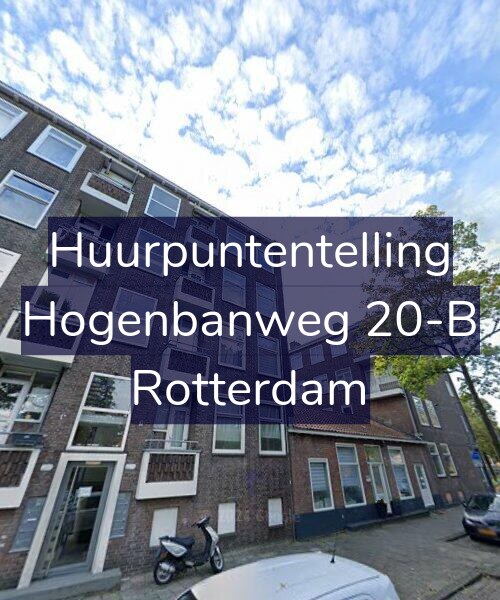 Foto gevel Huurpuntentelling voor Hogenbanweg 20-B, Rotterdam