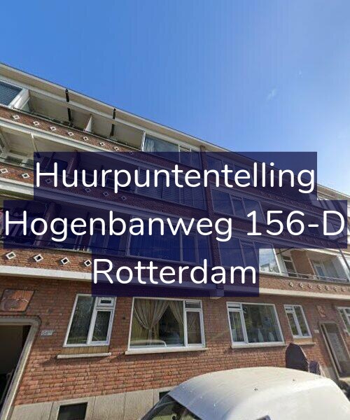 Foto gevel Huurpuntentelling voor Hogenbanweg 156-D, Rotterdam