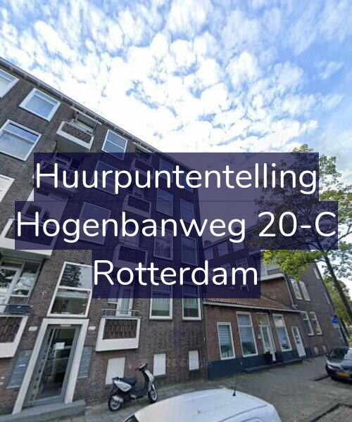 Foto gevel Huurpuntentelling voor Hogenbanweg 20-C, Rotterdam