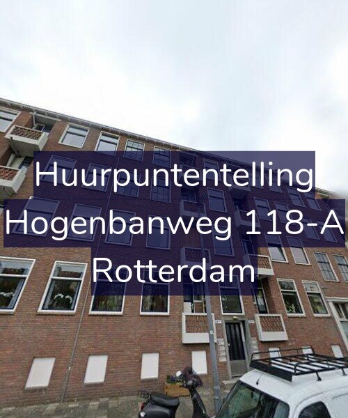 Foto gevel Huurpuntentelling voor Hogenbanweg 118-A, Rotterdam