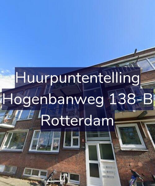 Foto gevel Huurpuntentelling voor Hogenbanweg 138-B, Rotterdam