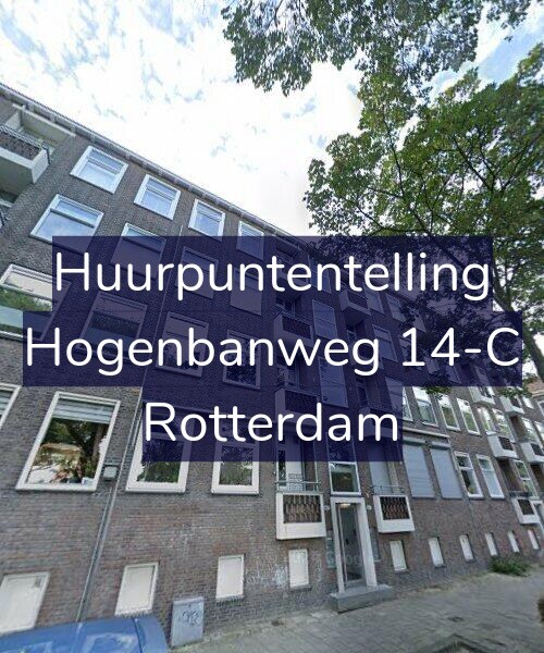 Foto gevel Huurpuntentelling voor Hogenbanweg 14-C, Rotterdam