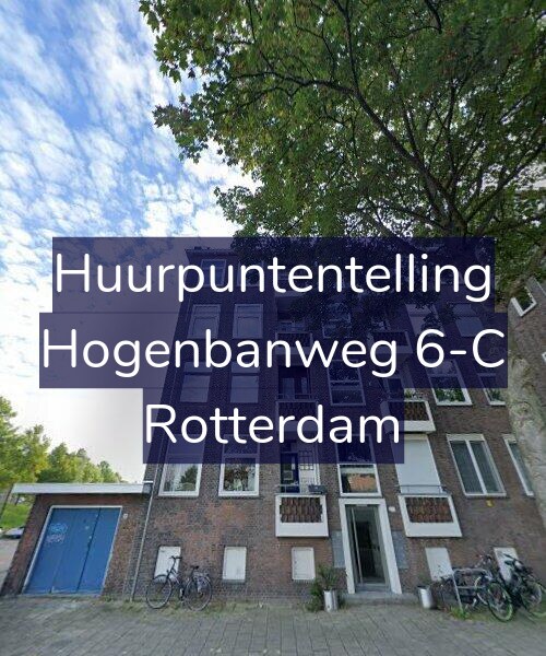 Foto gevel Huurpuntentelling voor Hogenbanweg 6-C, Rotterdam
