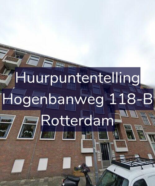 Foto gevel Huurpuntentelling voor Hogenbanweg 118-B, Rotterdam