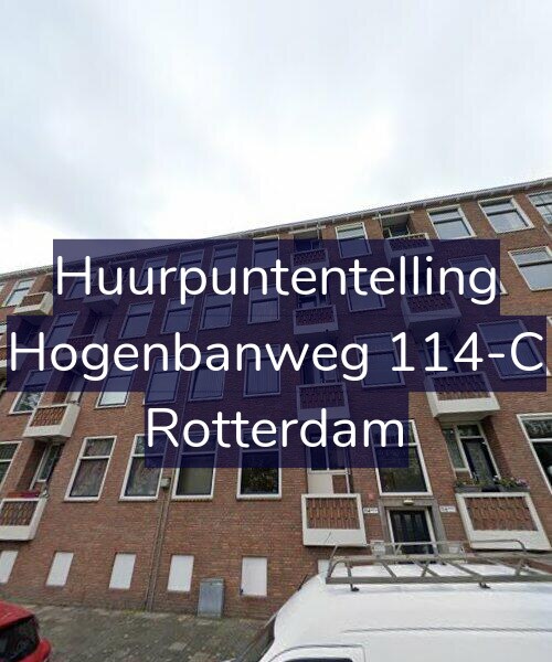 Foto gevel Huurpuntentelling voor Hogenbanweg 114-C, Rotterdam