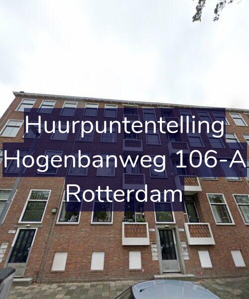 Foto gevel Huurpuntentelling voor Hogenbanweg 106-A, Rotterdam