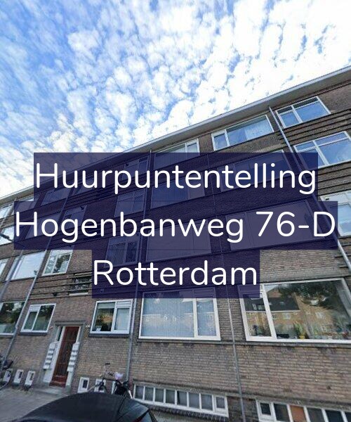 Foto gevel Huurpuntentelling voor Hogenbanweg 76-D, Rotterdam