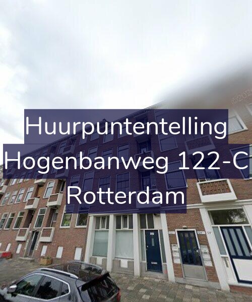 Foto gevel Huurpuntentelling voor Hogenbanweg 122-C, Rotterdam
