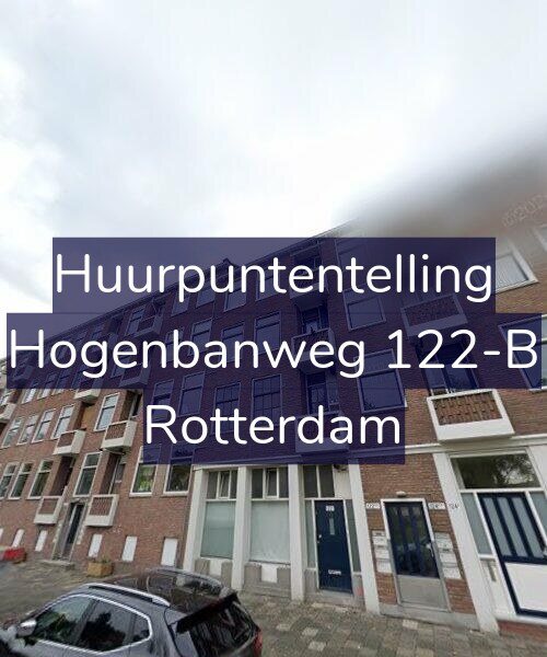 Foto gevel Huurpuntentelling voor Hogenbanweg 122-B, Rotterdam