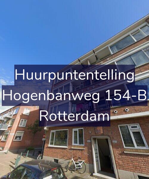 Foto gevel Huurpuntentelling voor Hogenbanweg 154-B, Rotterdam