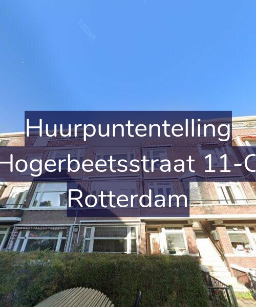 Foto gevel Huurpuntentelling voor Hogerbeetsstraat 11-C, Rotterdam