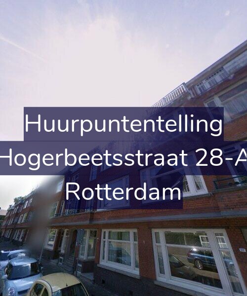 Foto gevel Huurpuntentelling voor Hogerbeetsstraat 28-A, Rotterdam