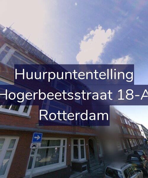 Foto gevel Huurpuntentelling voor Hogerbeetsstraat 18-A, Rotterdam