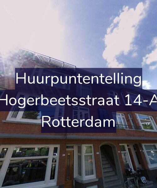 Foto gevel Huurpuntentelling voor Hogerbeetsstraat 14-A, Rotterdam
