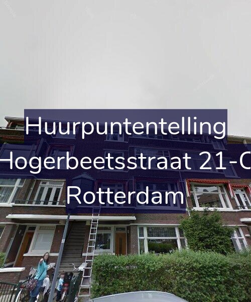 Foto gevel Huurpuntentelling voor Hogerbeetsstraat 21-C, Rotterdam