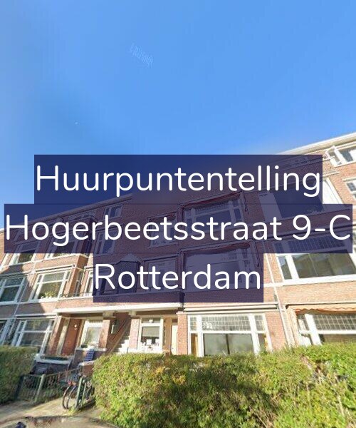 Foto gevel Huurpuntentelling voor Hogerbeetsstraat 9-C, Rotterdam