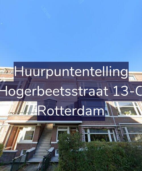 Foto gevel Huurpuntentelling voor Hogerbeetsstraat 13-C, Rotterdam