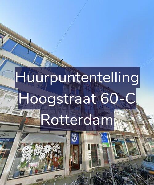 Foto gevel Huurpuntentelling voor Hoogstraat 60-C, Rotterdam