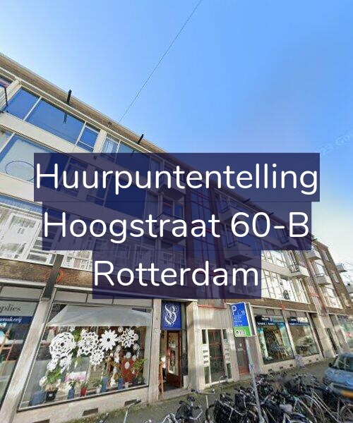Foto gevel Huurpuntentelling voor Hoogstraat 60-B, Rotterdam