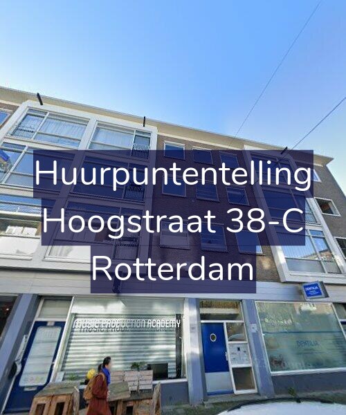 Foto gevel Huurpuntentelling voor Hoogstraat 38-C, Rotterdam