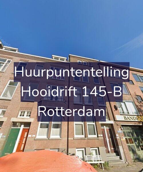 Foto gevel Huurpuntentelling voor Hooidrift 145-B, Rotterdam