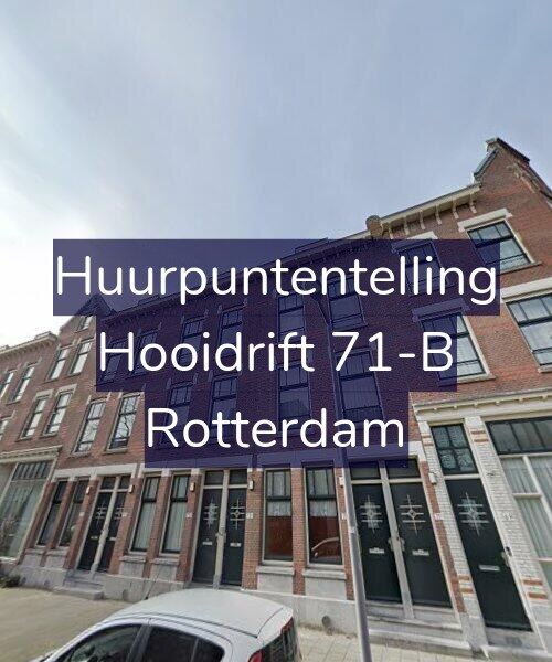 Foto gevel Huurpuntentelling voor Hooidrift 71-B, Rotterdam