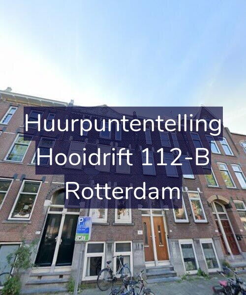 Foto gevel Huurpuntentelling voor Hooidrift 112-B, Rotterdam