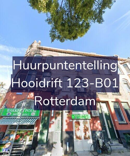Foto gevel Huurpuntentelling voor Hooidrift 123-B01, Rotterdam