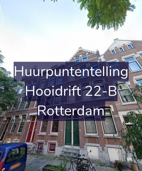 Foto gevel Huurpuntentelling voor Hooidrift 22-B, Rotterdam